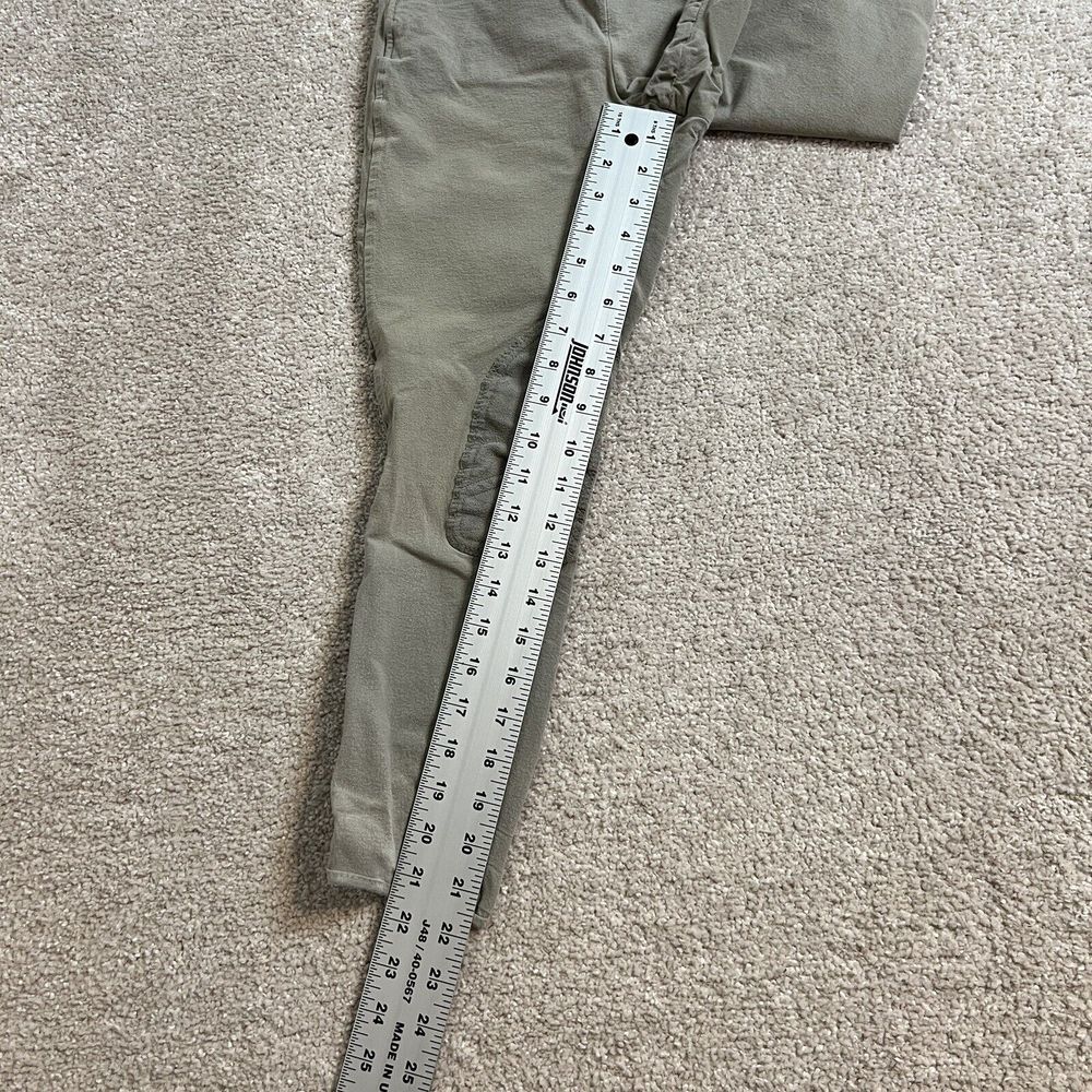 Grand Prix Breeches Zip Beige Size 26R Waist Horse Riding Outdoors Tan - Picture 8 of 13